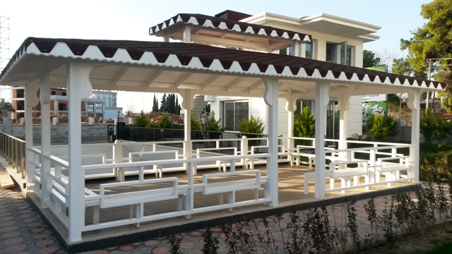 Ahşap Dikdörtgen Kamelya