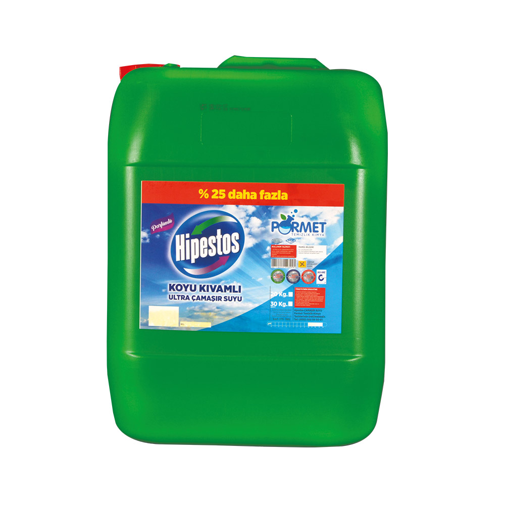 Hipestos Koyu Kıvamlı Ultra Çamaşır Suyu 20 Kg