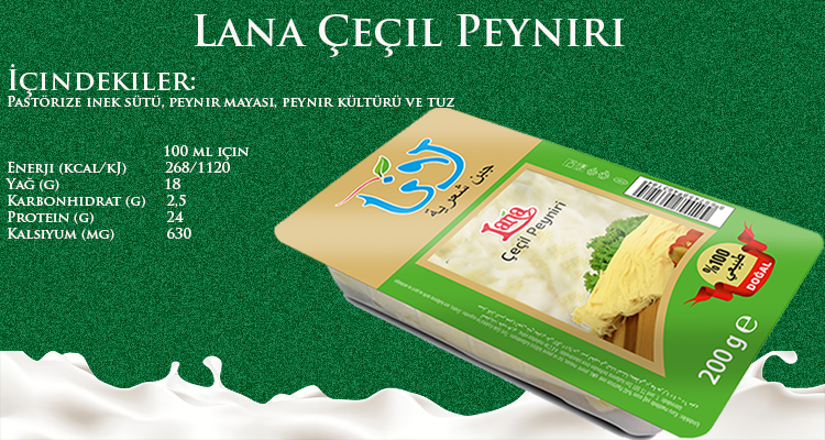 Lana çeçil peyniri
