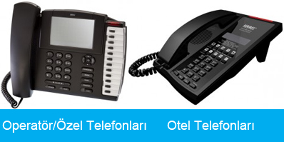 Operatör/Özel Telefonlar / Otel Telefonaları