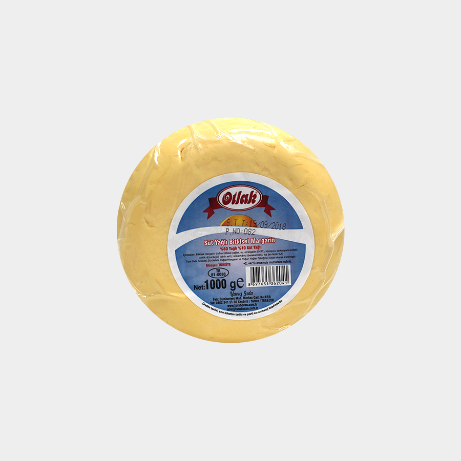 OTLAK SÜT YAĞLI BİTGİSEL MARGARİN 1000GR.
